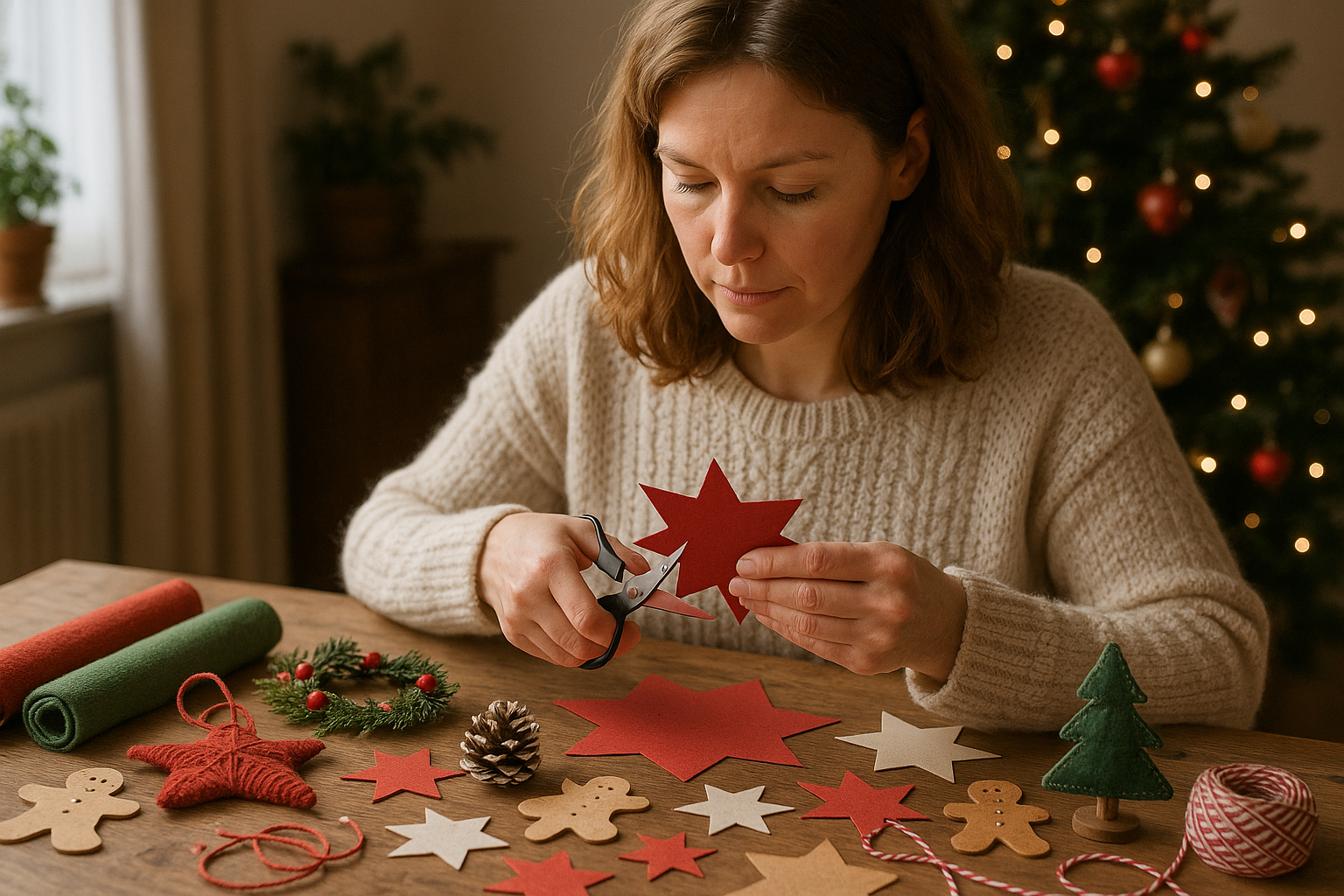 julpyssel för vuxna - Illustration